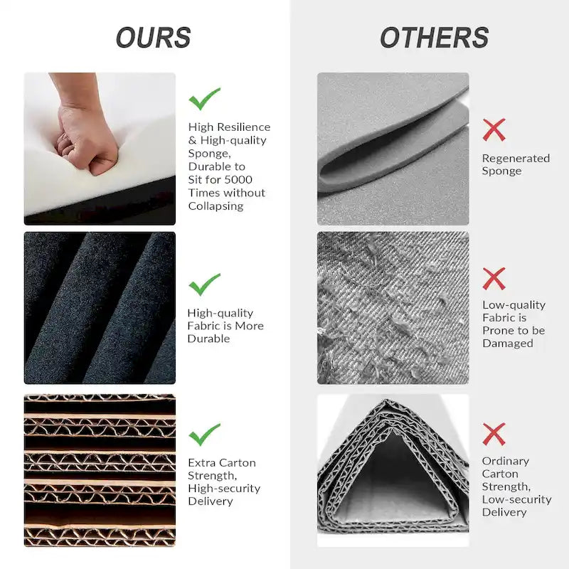 Monica 22W Upholstered Modern Tufted Accent Side Chair with Gold Legs by HULALA HOME