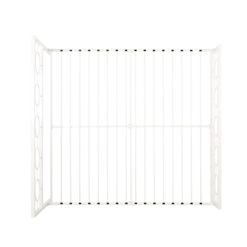 Francoise Modern Iron King Bed Frame by Christopher Knight Home