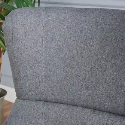 Quentin Contemporary Wingback Fabric Club Chair by Christopher Knight Home