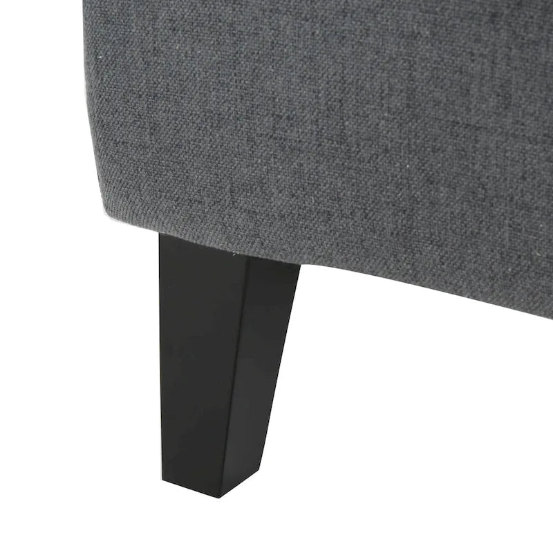 Quentin Contemporary Wingback Fabric Club Chair by Christopher Knight Home