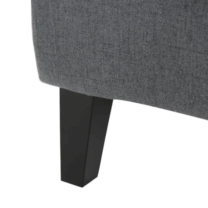 Quentin Contemporary Wingback Fabric Club Chair by Christopher Knight Home