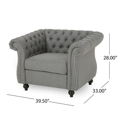 Westminster Chesterfield Club Chair by Christopher Knight Home