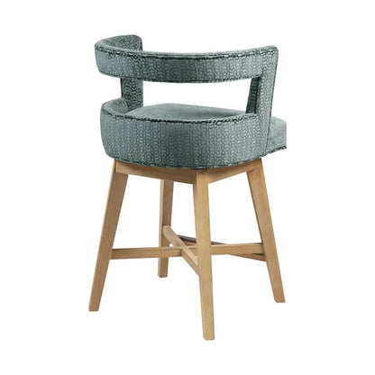 Madison Park Glenwood 180 degree Swivel Counter Stool Auto-Return