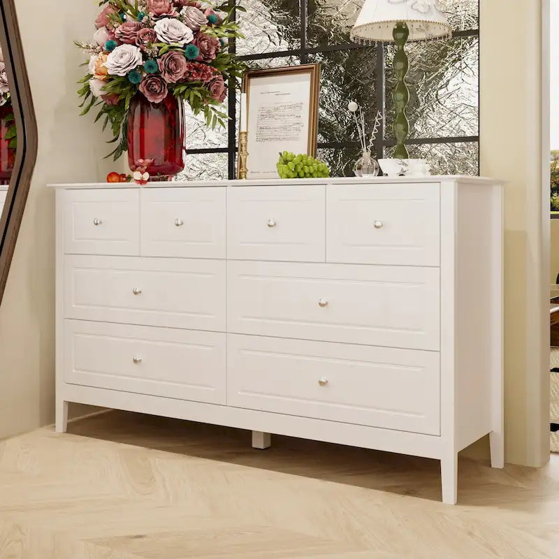 Luxurious Multi-Drawer MDF Dresser: Modern Home Storage Solution
