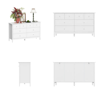 Luxurious Multi-Drawer MDF Dresser: Modern Home Storage Solution