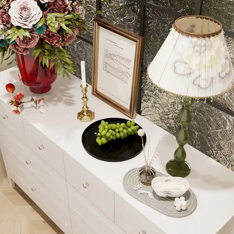 Luxurious Multi-Drawer MDF Dresser: Modern Home Storage Solution