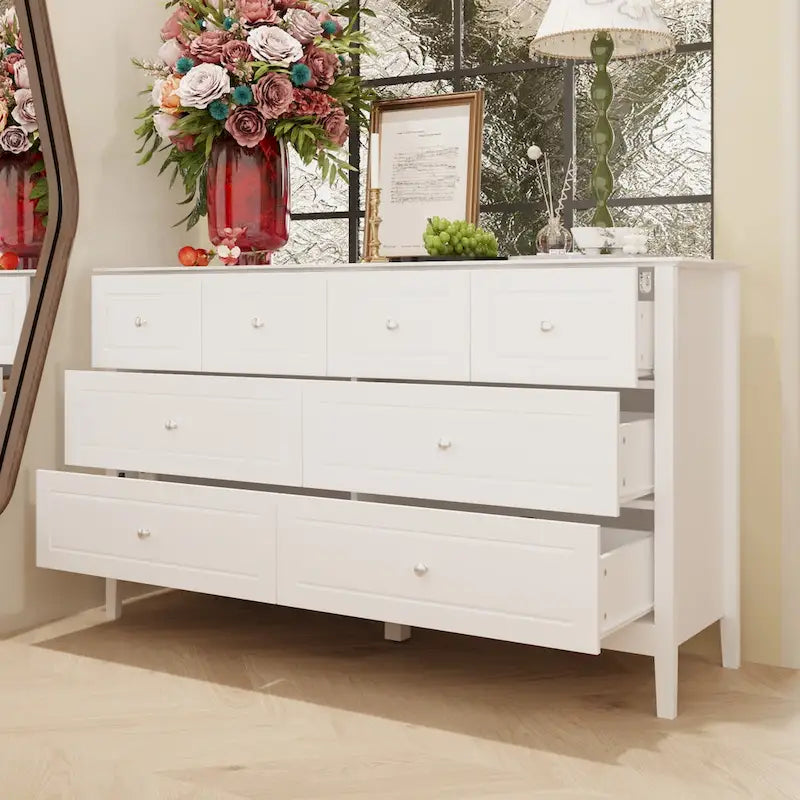 Luxurious Multi-Drawer MDF Dresser: Modern Home Storage Solution