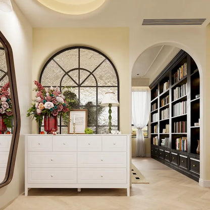 Luxurious Multi-Drawer MDF Dresser: Modern Home Storage Solution