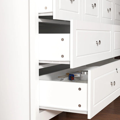 Luxurious Multi-Drawer MDF Dresser: Modern Home Storage Solution