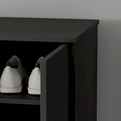 2-Doors 9 Tires Shoes Cabinet With Large Storage Space