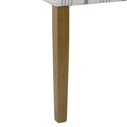 HomePop Classic Parsons Dining Chair - Blue Calypso Stripe (Set of 2)