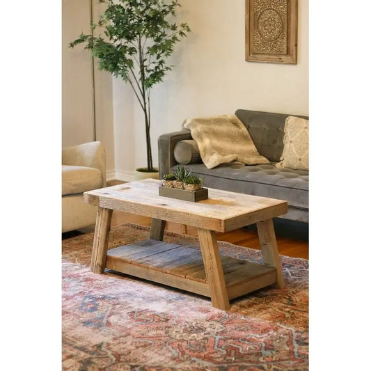 Modern Aztec A-Frame Coffee Table