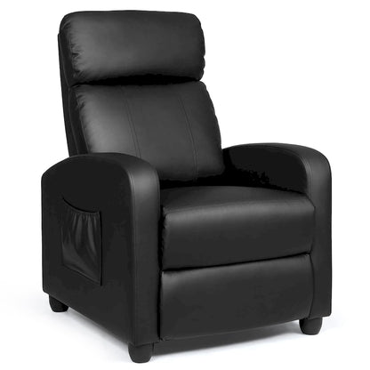 Recliner Massage Sofa Chair Fabric Reclining Chair