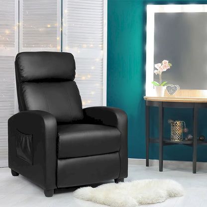 Recliner Massage Sofa Chair Fabric Reclining Chair