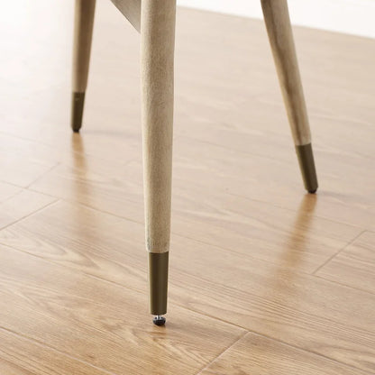 Art Leon Mid-century Solid Wood Accent Dining Chair (Set of 2)