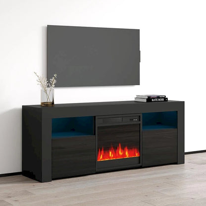 Copper Grove Qorasuv 58-inch Electric Fireplace TV Console