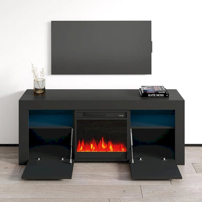 Copper Grove Qorasuv 58-inch Electric Fireplace TV Console