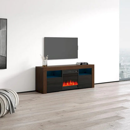 Copper Grove Qorasuv 58-inch Electric Fireplace TV Console