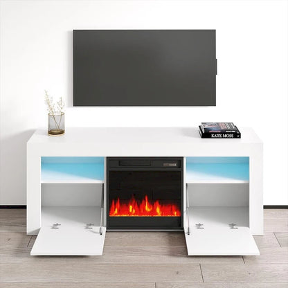 Copper Grove Qorasuv 58-inch Electric Fireplace TV Console