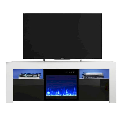 Copper Grove Qorasuv 58-inch Electric Fireplace TV Console