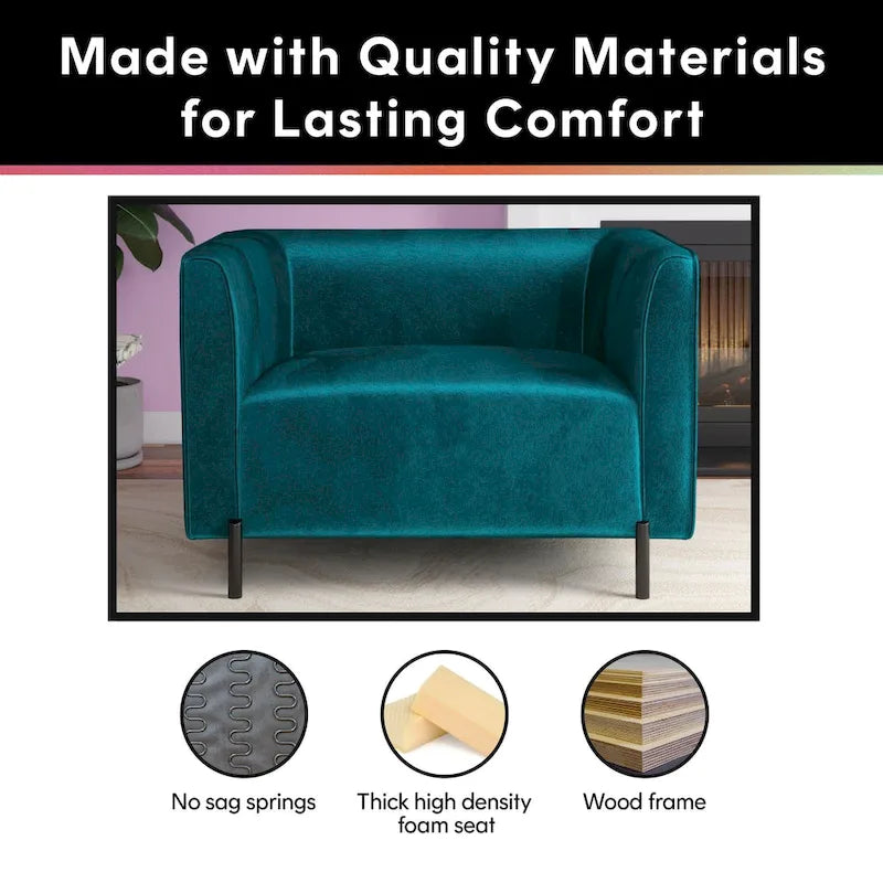 CosmoLiving Blair Upholstered Accent Chair and a Half