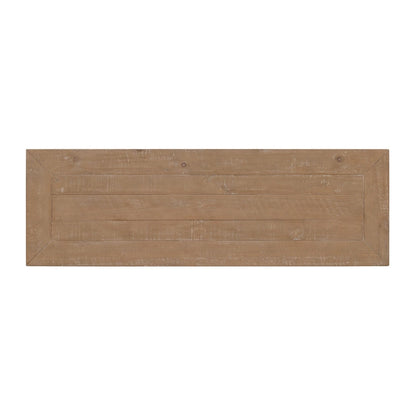 The Gray Barn Downington Solid Wood 2-Drawer Sofa Console Table