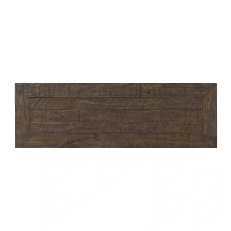 The Gray Barn Downington Solid Wood 2-Drawer Sofa Console Table
