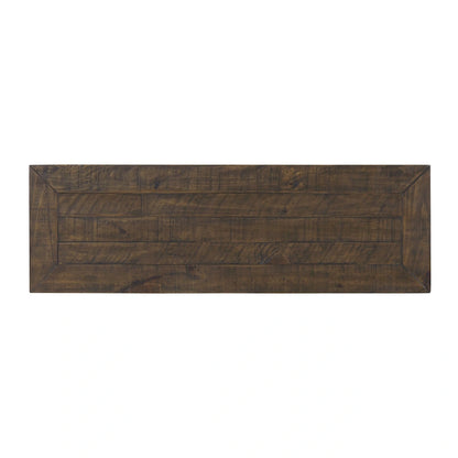 The Gray Barn Downington Solid Wood 2-Drawer Sofa Console Table