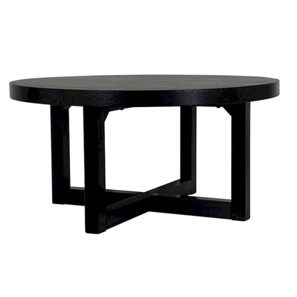 Christie Round Bayur Wood Coffee Table by East at Main - 36x36x18