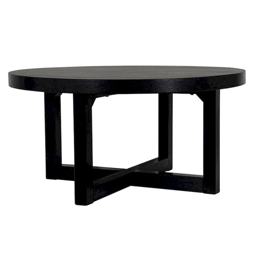 Christie Round Bayur Wood Coffee Table by East at Main - 36x36x18