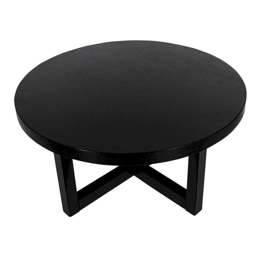Christie Round Bayur Wood Coffee Table by East at Main - 36x36x18