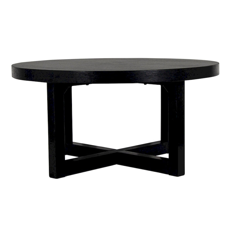 Christie Round Bayur Wood Coffee Table by East at Main - 36x36x18