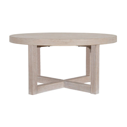 Christie Round Bayur Wood Coffee Table by East at Main - 36x36x18