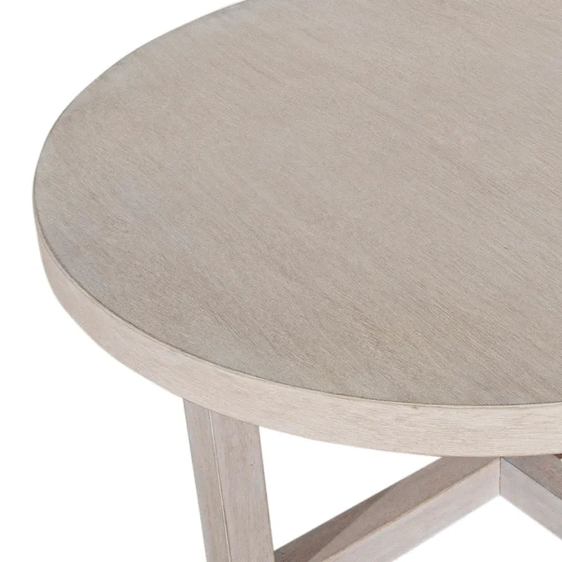 Christie Round Bayur Wood Coffee Table by East at Main - 36x36x18