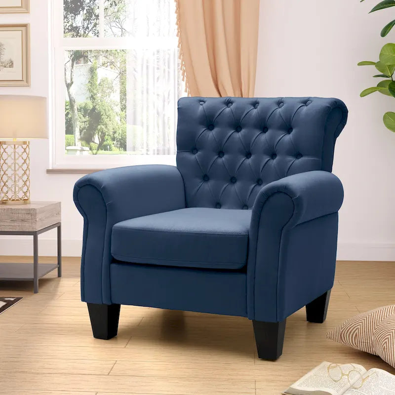 Pellebant Modern Accent Chair Club Armchair for Living Room