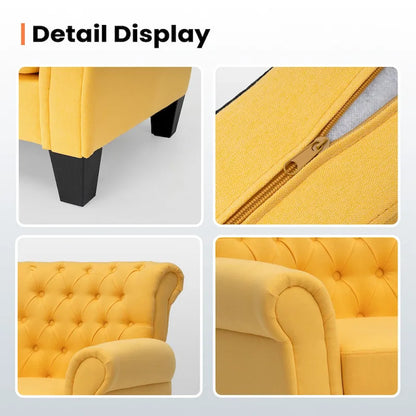 Pellebant Modern Accent Chair Club Armchair for Living Room