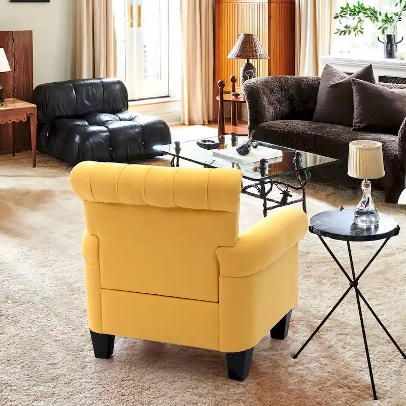 Pellebant Modern Accent Chair Club Armchair for Living Room