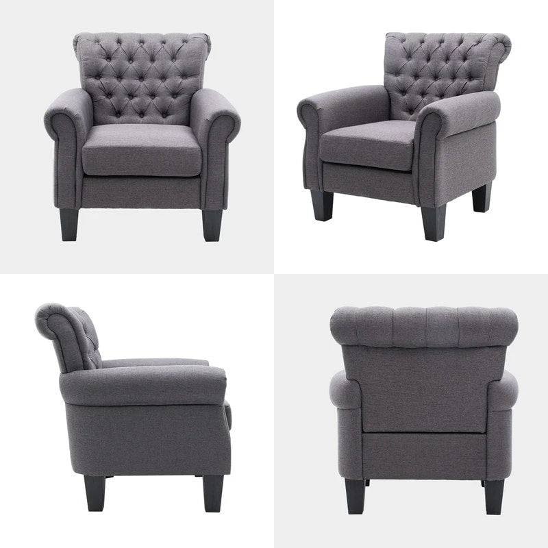 Pellebant Modern Accent Chair Club Armchair for Living Room