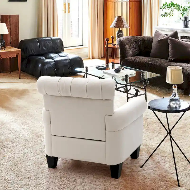 Pellebant Modern Accent Chair Club Armchair for Living Room