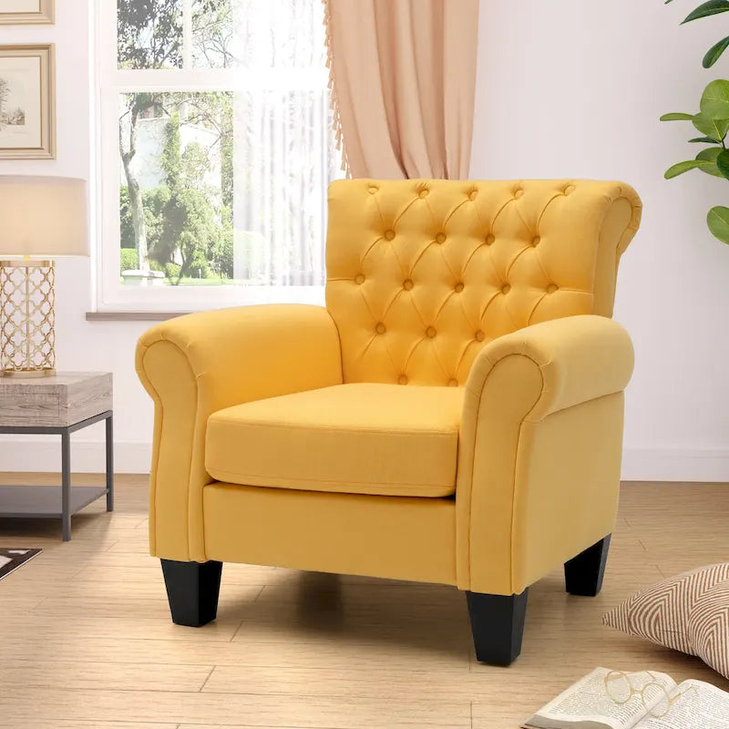 Pellebant Modern Accent Chair Club Armchair for Living Room