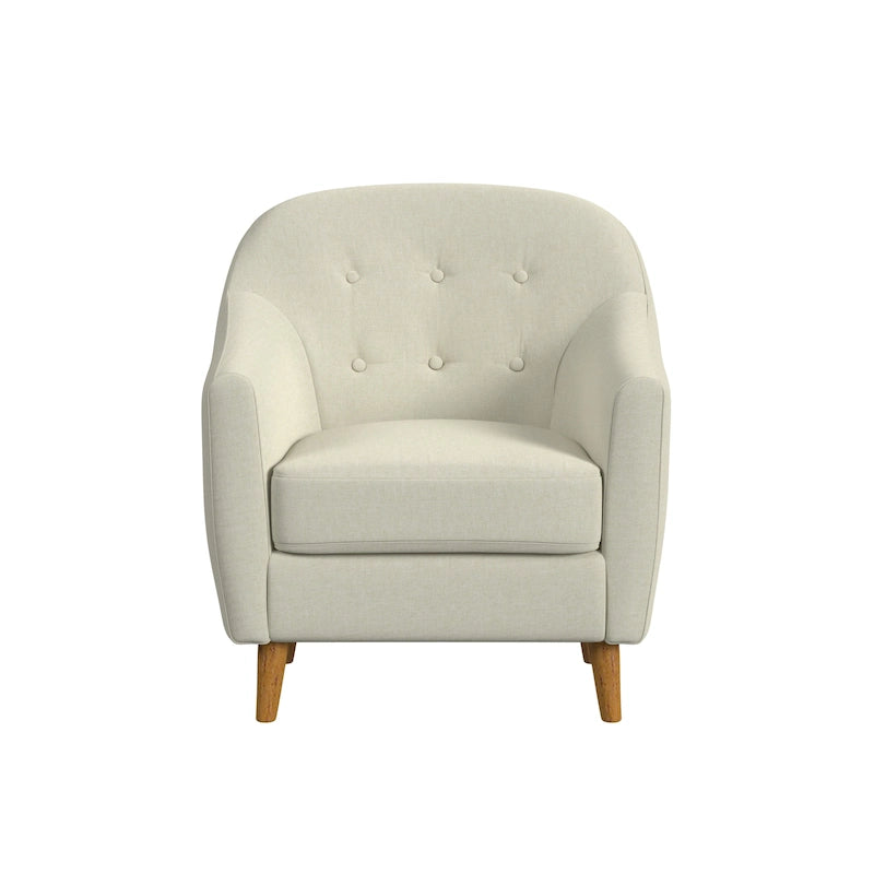 HomePop Button Tufted Accent Chair
