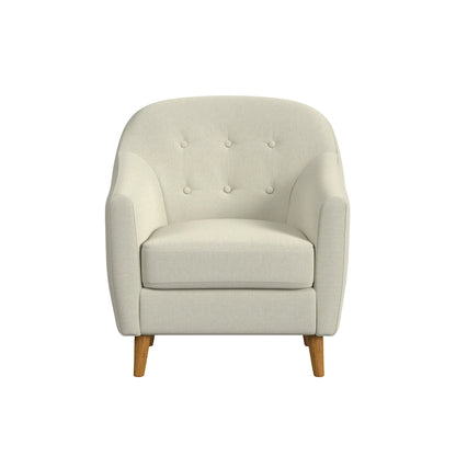 HomePop Button Tufted Accent Chair
