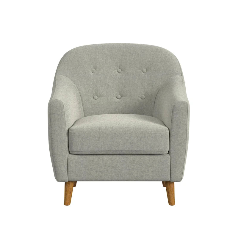 HomePop Button Tufted Accent Chair