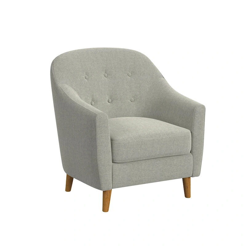 HomePop Button Tufted Accent Chair