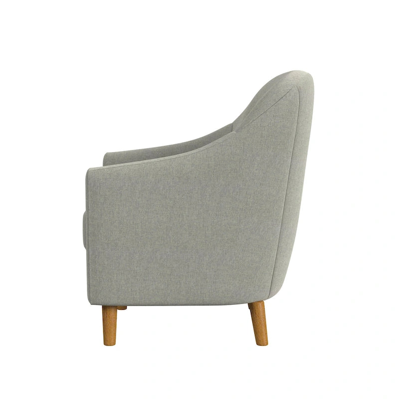 HomePop Button Tufted Accent Chair
