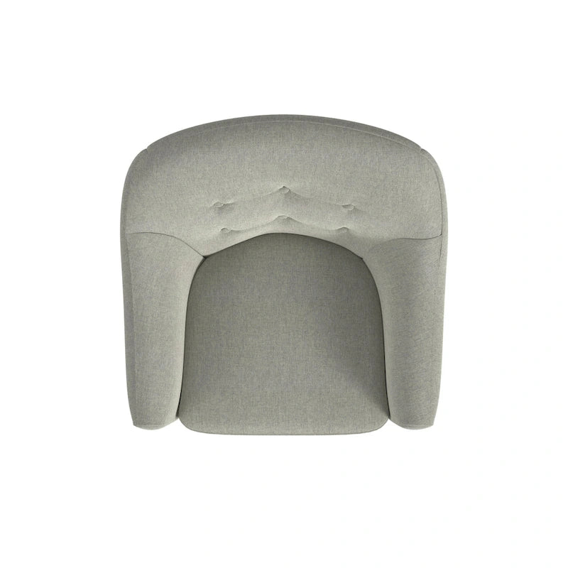HomePop Button Tufted Accent Chair