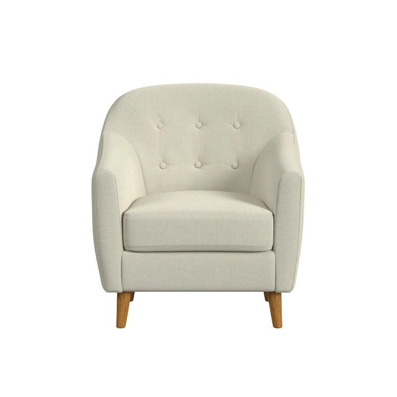 HomePop Button Tufted Accent Chair