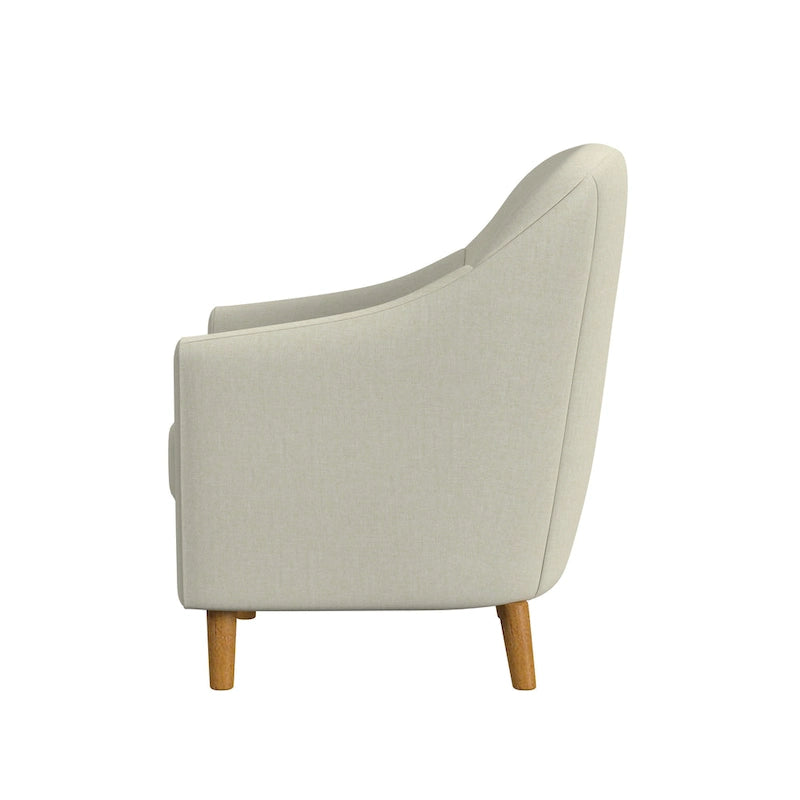 HomePop Button Tufted Accent Chair
