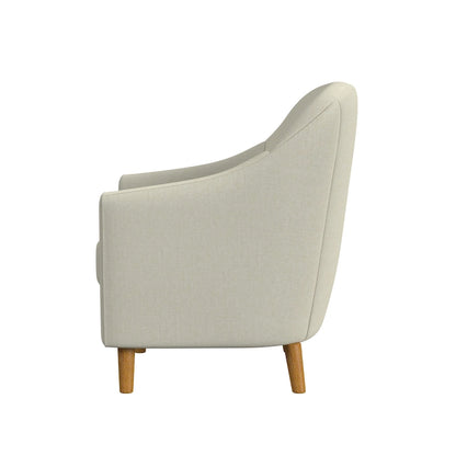 HomePop Button Tufted Accent Chair