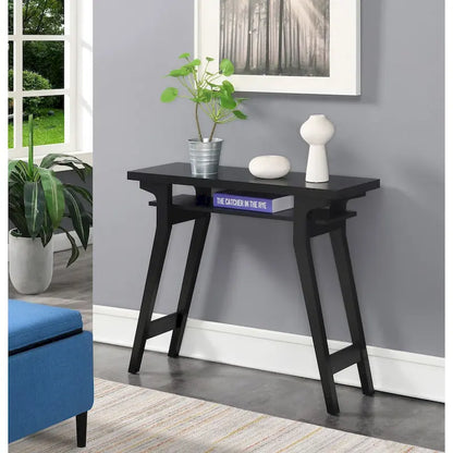 Convenience Concepts Newport Lynda Console Table with Shelf